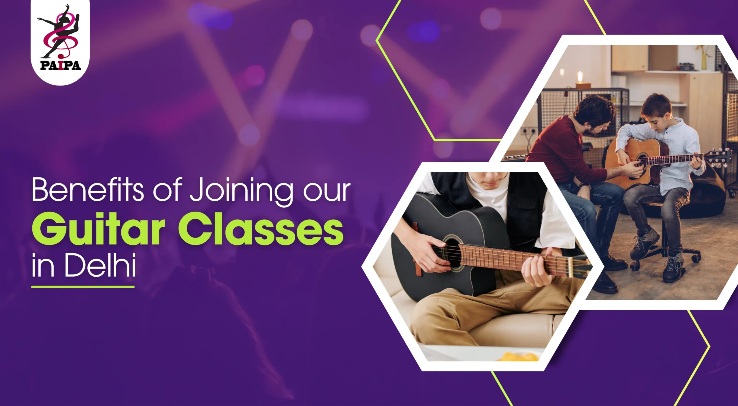 Joining Our Guitar Classes in Delhi