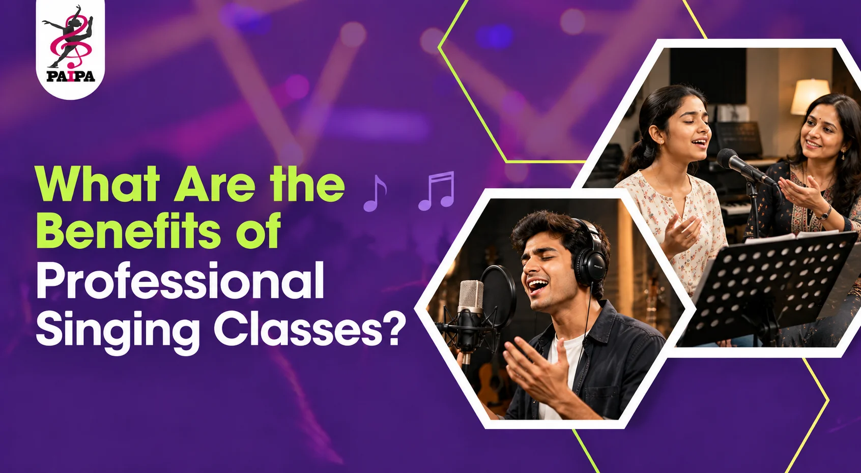 What Are the Benefits of Professional Singing Classes